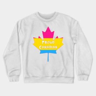 Proud Canadian (Pansexual) Crewneck Sweatshirt